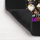 Fröhliche Hallothanksmas Gnome Halloween Erntedank Mousepad (Ecke)