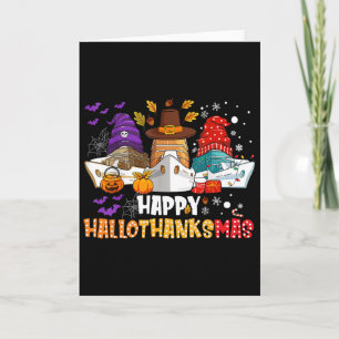Fröhliche Hallothanksmas Kreuzfahrt Halloween Weih Karte