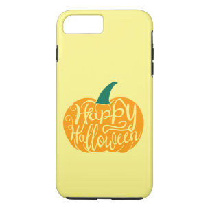 Fröhliche Halloween-Beschriftung auf ausgehöhltem  Case-Mate iPhone Hülle