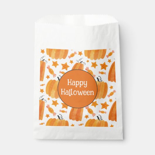 Fröhliche Halloween-Gastgeschenk-Tasche Geschenktütchen (Vorderseite)