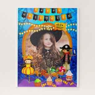 Fröhliche Halloween-Kostümparty für Kinder Feier Puzzle
