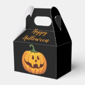 Fröhliche Halloween-Kürbis-Süßigkeiten-Muster-Gesc Geschenkschachtel (Rückseite)