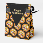 Fröhliche Halloween lustige Kürbislaterne Pumpkin Geschenkschachtel (Rückseite)