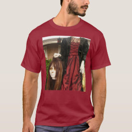 Fröhliche Halloween-Mannequin T-Shirt