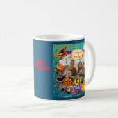 Fröhliche Halloween-Party voller Süßigkeiten oder Kaffeetasse (VorderseiteRechts)