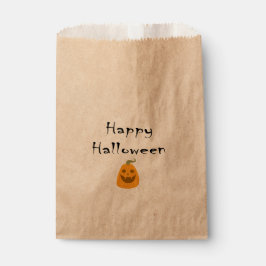 Fröhliche Halloween Pumpkin Leckerei Bag Geschenktütchen