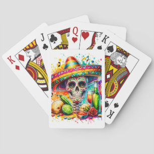 Fröhliche Halloween Spielkarten