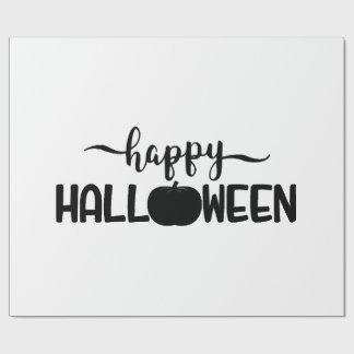 Fröhliche Halloween T-Shirts Halloween Geschenkpapier