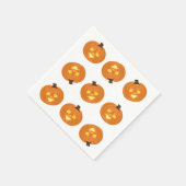 Fröhliche Halloween-Themen-Servietten Serviette (Ecke)
