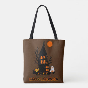 Fröhliche Halloween-Tragetasche Tasche