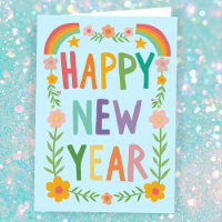 Fröhliche, hässliche HAPPY - Handschrift des neuen
