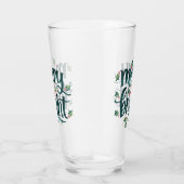 Fröhliche & helle Typografie Glas (Rechts)