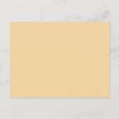 Fröhliche Herbstwasserfarbe Neue Nachbar Postkarte (Rückseite)