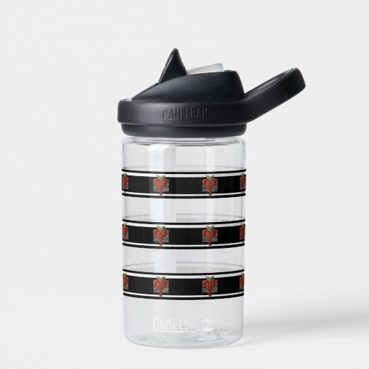Fröhliche Herzen Trinkflasche (Links)