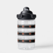 Fröhliche Herzen Trinkflasche (Rückseite)