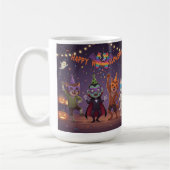 Fröhliche Howl-O-Ween-Party Kaffeetasse (Links)