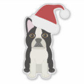 Fröhliche Howlidays Aufkleber (Vorderseite)