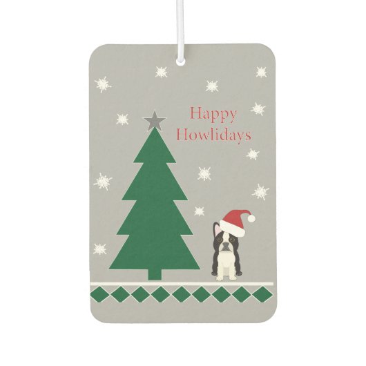 Fröhliche Howlidays Autolufterfrischer (Vorderseite)