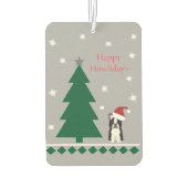 Fröhliche Howlidays Autolufterfrischer (Rückseite)