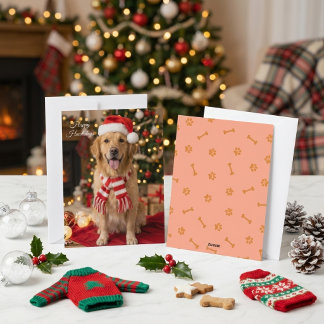 Fröhliche Howlidays Golden Retriever Weihnachten