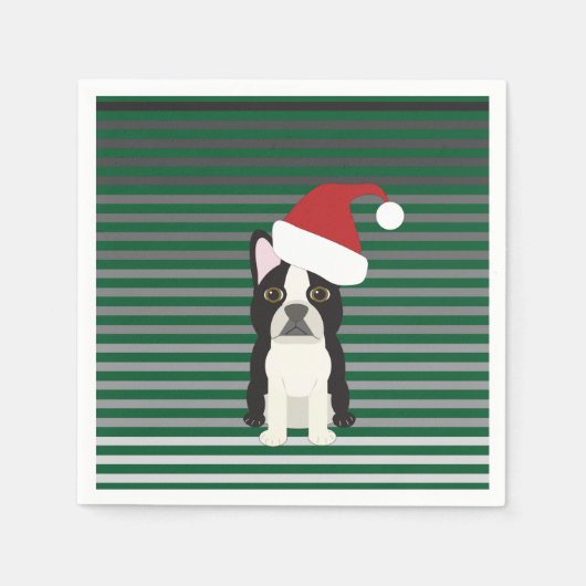 Fröhliche Howlidays Serviette (Vorderseite)