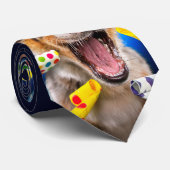 Fröhliche Hundeparty-Tutgeräte Krawatte (Gerollt)