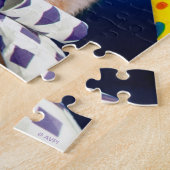 Fröhliche Hundeparty-Tutgeräte Puzzle (Seite)