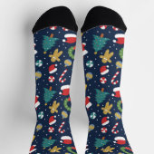 Fröhliche Jumble Crew Socken (Oben)