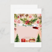 Fröhliche Kartensammlung Dankeskarte (Vorne/Hinten)