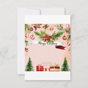 Fröhliche Kartensammlung Dankeskarte