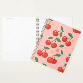 Fröhliche Kawaii Cherry Muster Illustration Planer (Anzeige)