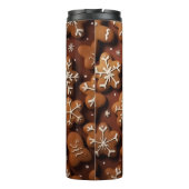 Fröhliche Kekspaarade Thermosbecher (Rückseite)