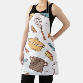 Fröhliche Kitchen Doodle Schürze (InSitu)