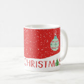 Fröhliche kleine kaffeetasse (VorderseiteRechts)