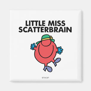 Fröhliche kleine Miss Vergesslich Magnet