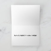 Fröhliche Knitmas Karte (Innenseite)