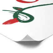 Fröhliche Korruption eines Heidentages, Weihnachts Poster (Ecke)