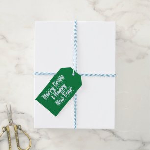 Fröhliche Krise & Frohes Neues Angst Weihnachten Geschenkanhänger
