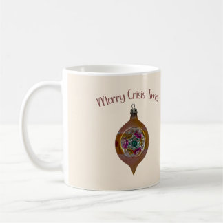 Fröhliche Krisenzeit – Vintage Modernes Weihnachte Kaffeetasse