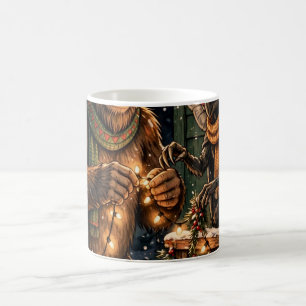 Fröhliche Krypto-Weihnachten – Bigfoot, Mothman be Kaffeetasse