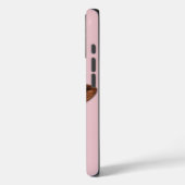 Fröhliche Kuh mit Sonnenbrille Case-Mate iPhone Hülle (Rückseite / Links)