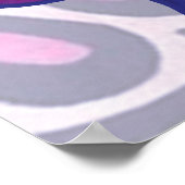 Fröhliche Künstlerische Party Doodle Creation Poster (Ecke)