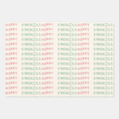 Fröhliche Kwanzaa-Grüße Geschenkpapier Set (Vorderseite)