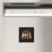 Fröhliche Lab-O-Ween Labrador Halloween-Saison Hun Magnet (In Situ (Geschirrspüler))