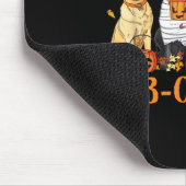 Fröhliche Lab-O-Ween Labrador Halloween-Saison Hun Mousepad (Ecke)