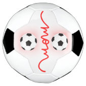 Fröhliche Mama zum Muttertag Fußball | (Gedreht)