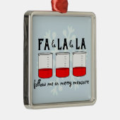 Fröhliche Maß-Becher-Verzierung Ornament Aus Metall (Rechts)