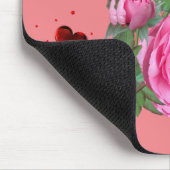 "Fröhliche Mauseppchen ohne Valentinstag" Mousepad (Ecke)