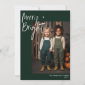 fröhliche, moderne Weihnachten (Vorderseite)