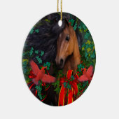 Fröhliche Morgan-Verzierung Keramikornament (Rechts)